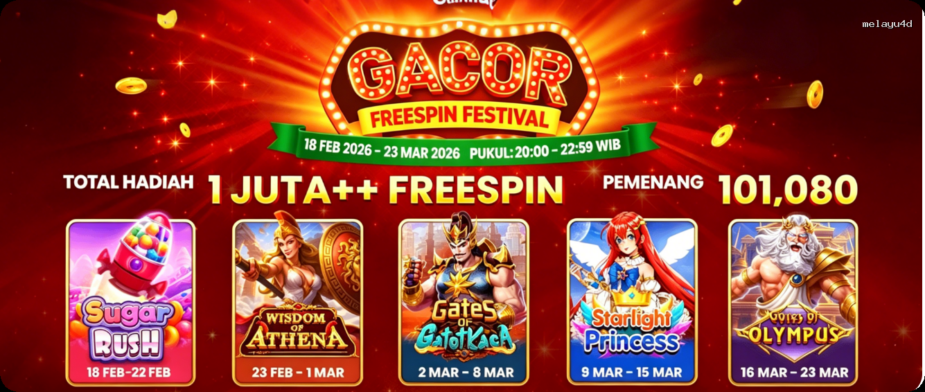 Login melayu4d Sekarang Bonus Melimpah